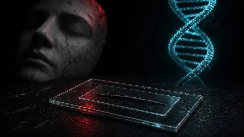 تصویر هنری تار مو و شجره‌نامه ژنتیکی؛ شناسایی مرد سمرتون با DNA